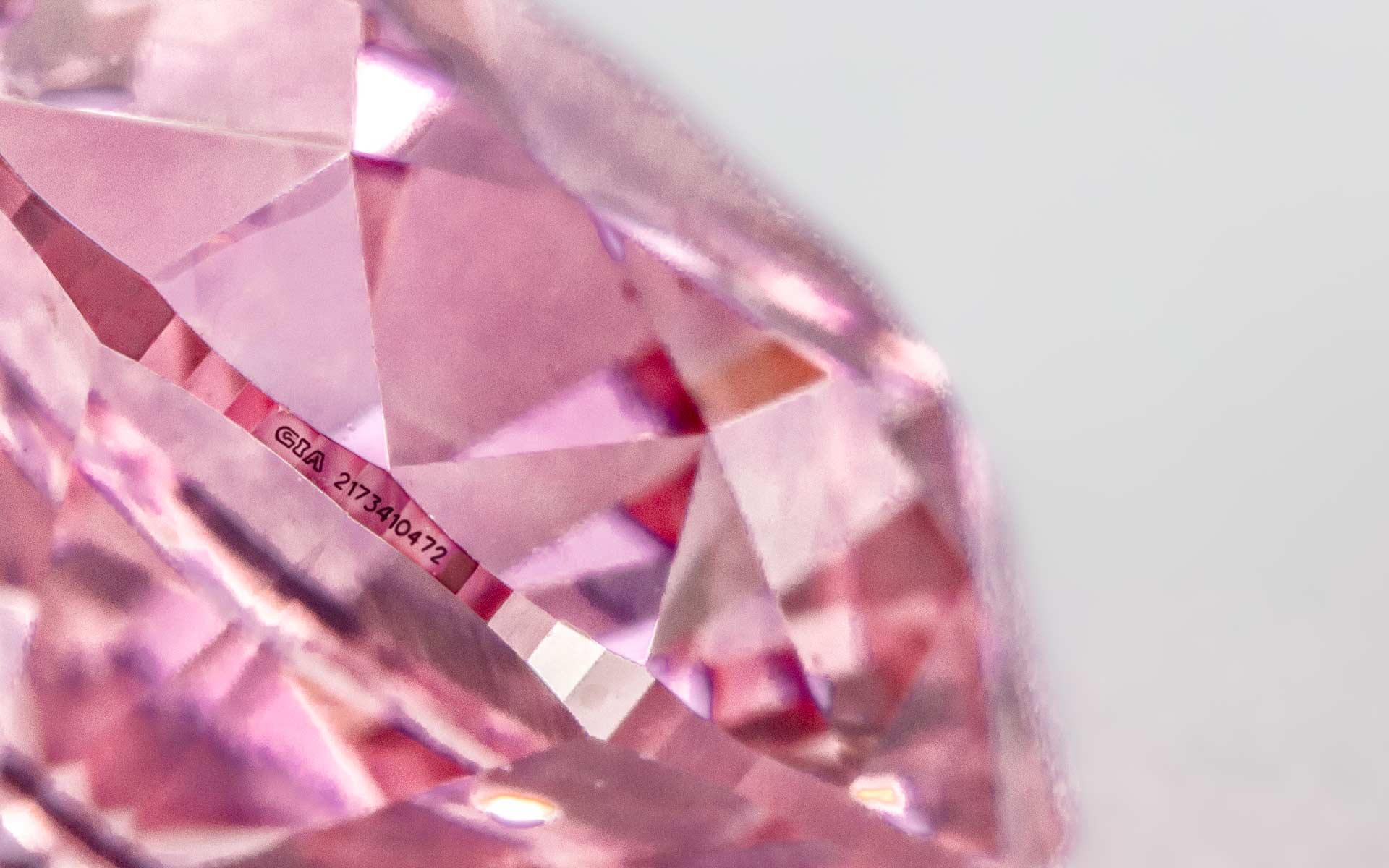 Pink Diamond Close Up